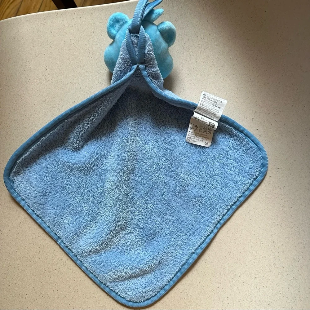 (3 for $15) Care Bears blue plush hand towel